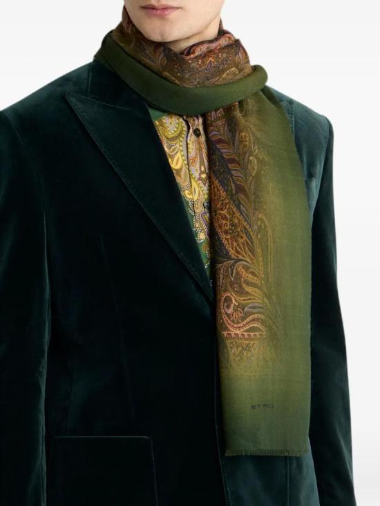 26FW 에트로 머플러/스카프 MATA0038AK1BPX0890 PRINTGREEN - ETRO