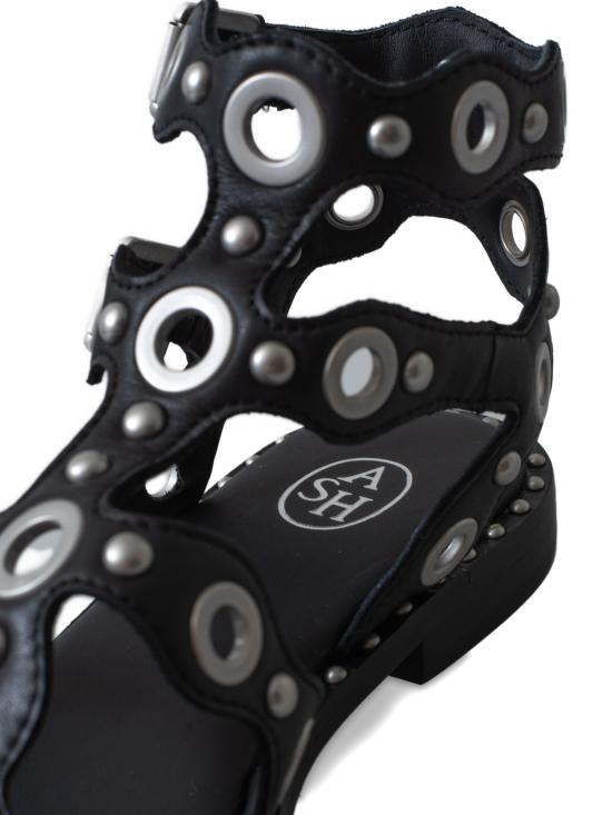  아쉬 샌들 S25POPUP01 BLACK - ASH