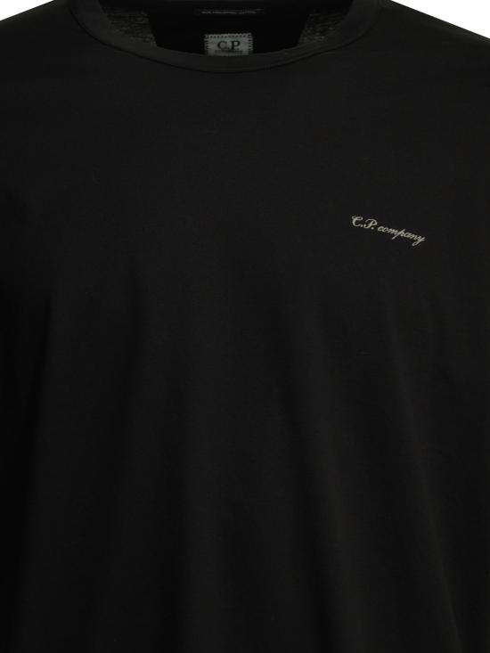 26FW 씨피 컴퍼니 반팔 티셔츠 21CMTS157A006374G999 BLACK - C.P. COMPANY