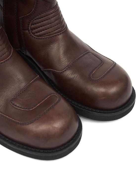 25FW MM6 메종마르지엘라 부츠 P7431 T2187 CHESTNUT - MM6 MAISON MARGIELA