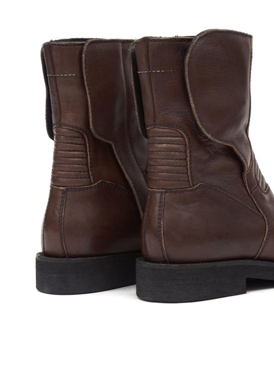25FW MM6 메종마르지엘라 부츠 P7431 T2187 CHESTNUT - MM6 MAISON MARGIELA
