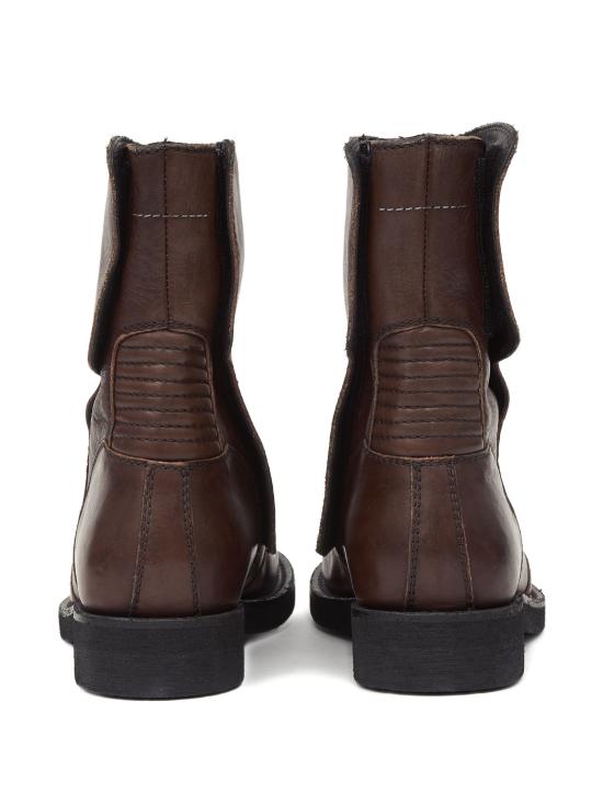 25FW MM6 메종마르지엘라 부츠 P7431 T2187 CHESTNUT - MM6 MAISON MARGIELA