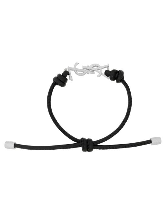 26FW 생로랑 팔찌 861459 AAEKF1000 BLACK