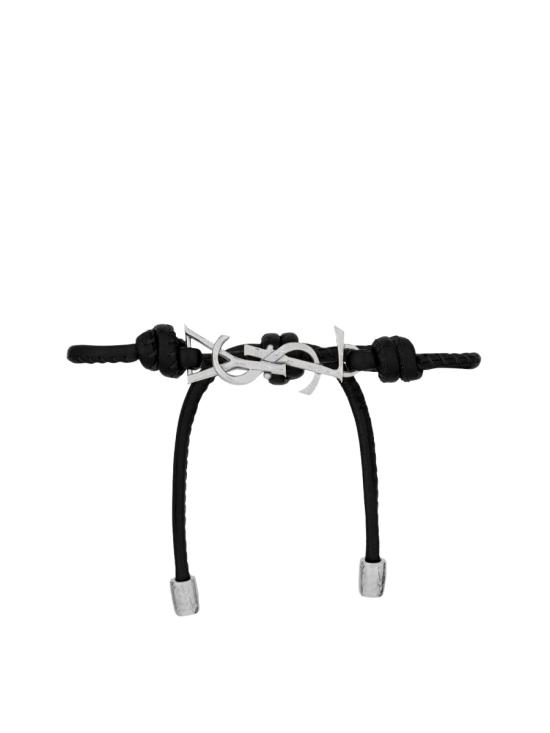 26FW 생로랑 팔찌 861459 AAEKF1000 BLACK - SAINT LAURENT