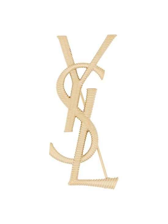 26FW 생로랑 브로치 804317 Y15008030 GOLD - SAINT LAURENT