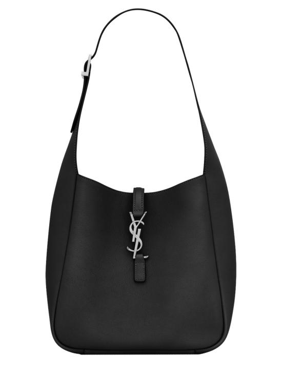 26FW 생로랑 LE 5 A 7 서플 스몰 그레인드 레더백 713938 AACQG1000 BLACK