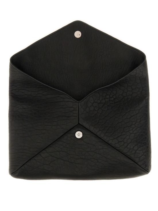 26FW 생로랑 카산드라 라지 엔벨로프 파우치 778181 AACIA1000 BLACK - SAINT LAURENT