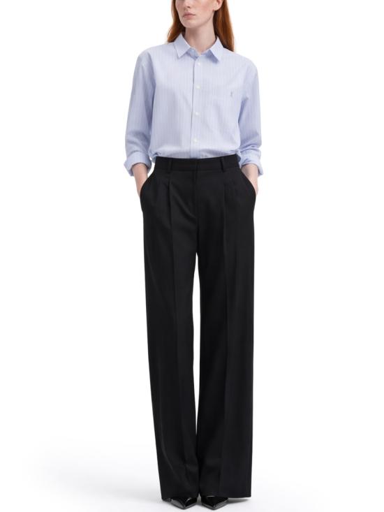 26FW 생로랑 블라우스/셔츠 861080 Y7J664427 BABY BLUE - SAINT LAURENT