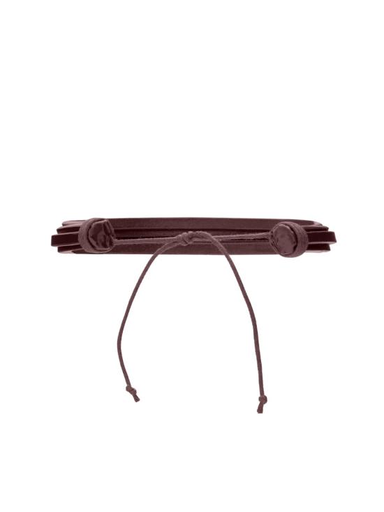 26FW 생로랑 팔찌 820441 AAF946195 BORDEAUX - SAINT LAURENT