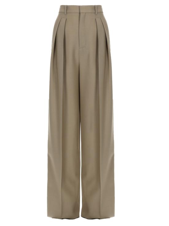 26FW 생로랑 스트레이트 팬츠 854457 Y7K112495 BEIGE