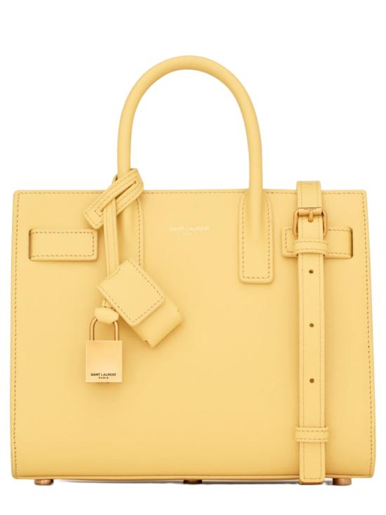 26FW 생로랑 스무스 레더 클래식 삭 드 주르 나노 392035 02G9W7555 YELLOW