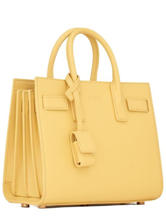 26FW 생로랑 스무스 레더 클래식 삭 드 주르 나노 392035 02G9W7555 YELLOW - SAINT LAURENT