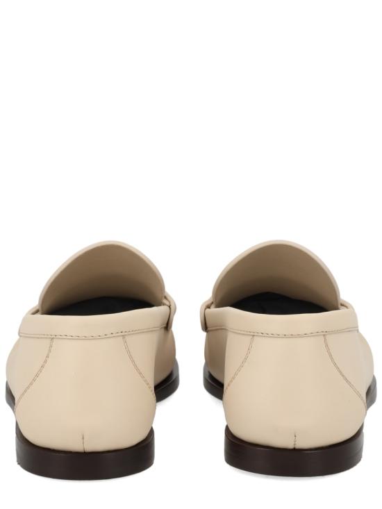26FW 생로랑 모노그램 레더로퍼 820648 AAELH1001 IVORY - SAINT LAURENT