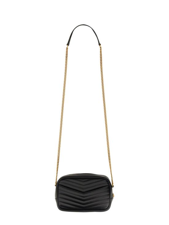 26FW 생로랑 퀼티드 레더 루 미니백 748849 DV7071000 BLACK - SAINT LAURENT