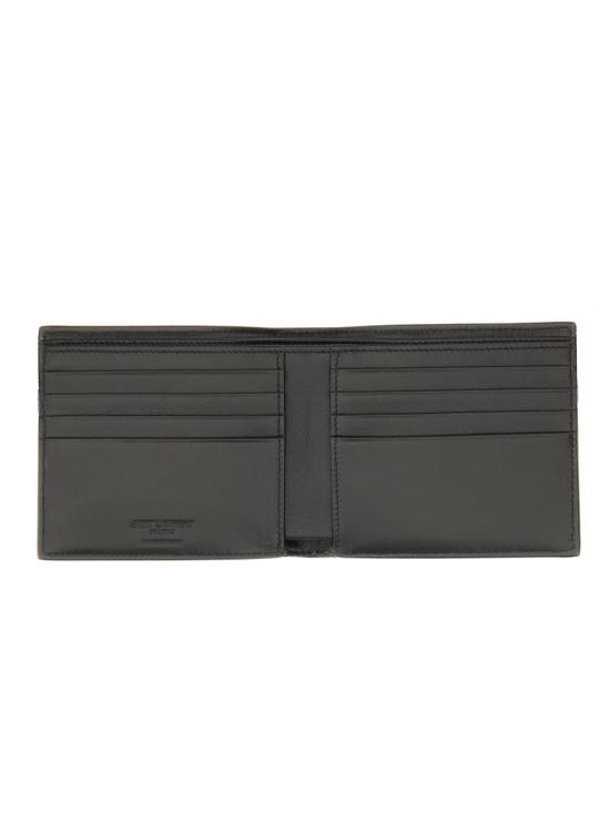 26FW 생로랑 로고 이스트/웨스트 반지갑 396307 DZEDE1000 BLACK - SAINT LAURENT