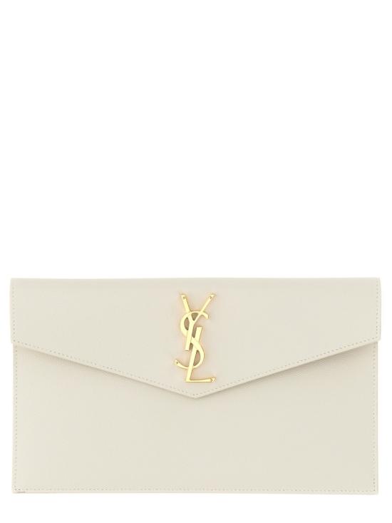26FW 생로랑 업타운 파우치 클러치백 565739 1GF0J9207 BEIGE - SAINT LAURENT