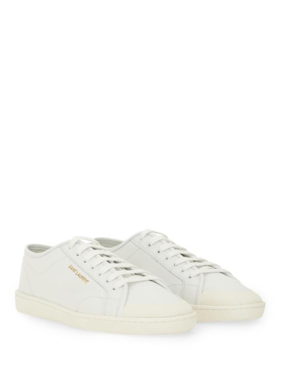 26FW 생로랑 GYM 짐 스무스 레더 스니커즈 820087 00N009030 WHITE - SAINT LAURENT