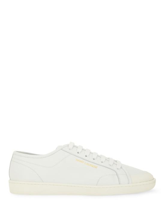 26FW 생로랑 GYM 짐 스무스 레더 스니커즈 820087 00N009030 WHITE - SAINT LAURENT