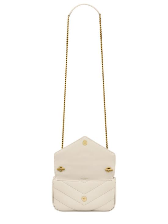 26FW 생로랑 루루 미니 램스킨 821749 AAEAX9207 IVORY - SAINT LAURENT