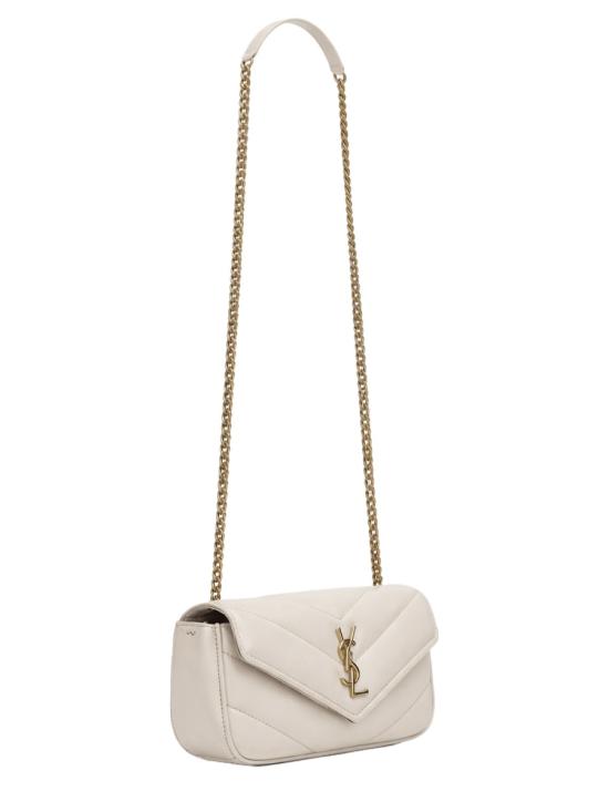 26FW 생로랑 루루 미니 램스킨 821749 AAEAX9207 IVORY - SAINT LAURENT