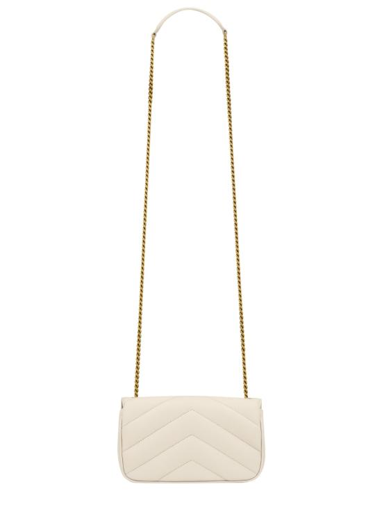 26FW 생로랑 루루 미니 램스킨 821749 AAEAX9207 IVORY - SAINT LAURENT