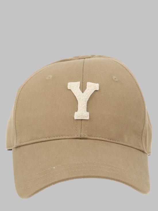 26FW 생로랑 Y 바시티 개버딘 캡 816871 3YR572978 BEIGE - SAINT LAURENT