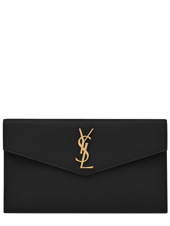 26FW 생로랑 업타운 파우치 클러치백 565739 1GF0J1000 BLACK - SAINT LAURENT
