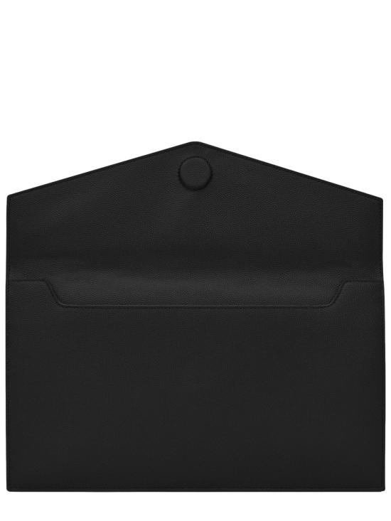 26FW 생로랑 업타운 파우치 클러치백 565739 1GF0J1000 BLACK - SAINT LAURENT