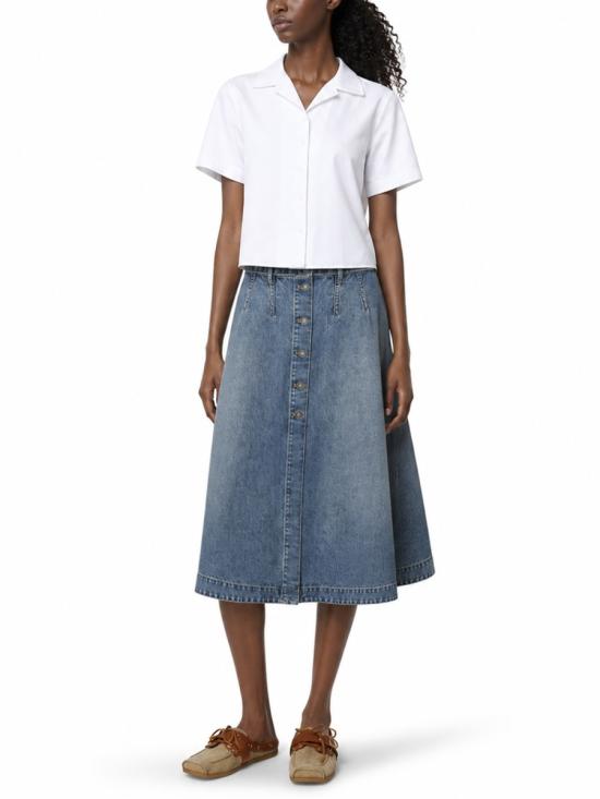 26FW 디올 스커트 612J51A3153 5501 DENIM - DIOR