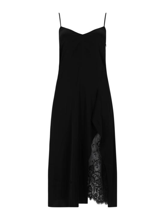 26FW 아크네 스튜디오 사틴 드레스 A20926 900 BLACK