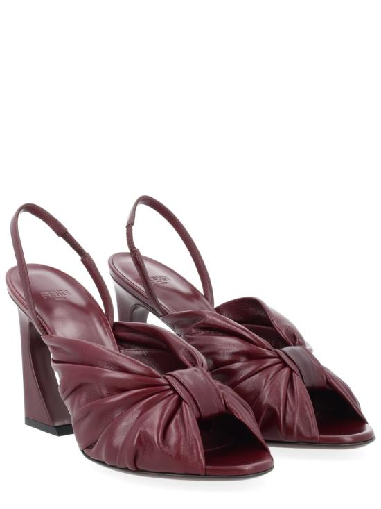 26FW 펜디 힐/펌프스 8X8880 AYFAF0TFG BORDEAUX - FENDI