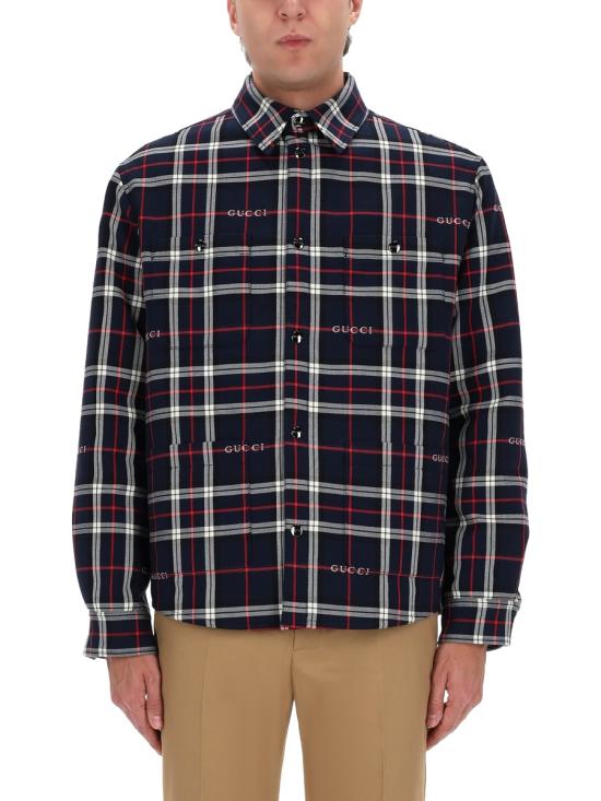 26FW 구찌 긴팔 셔츠 853013 ZAUAC4069 BLUE - GUCCI