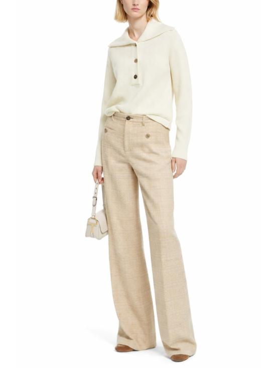 26FW 구찌 체크 코튼 트위드 팬츠 856087 ZAUB69777 BEIGE - GUCCI