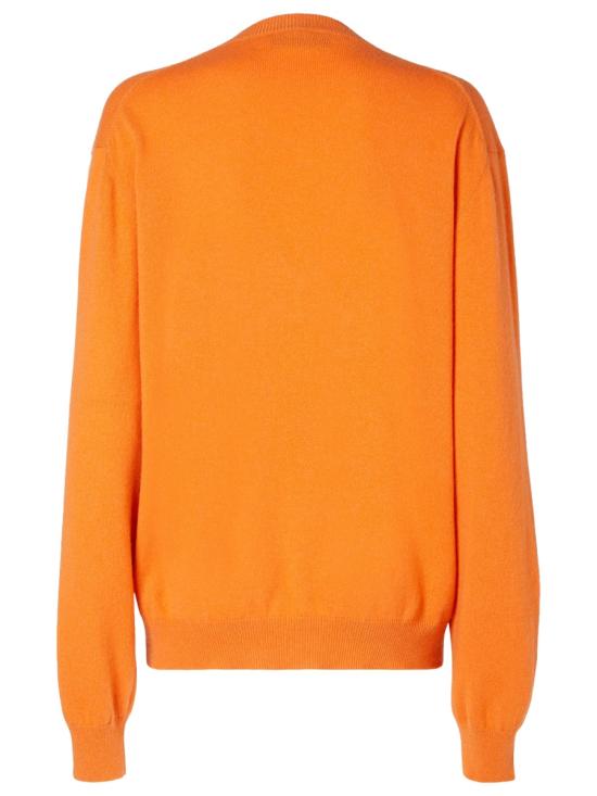 26FW 펜디 캐시미어 V넥 스웨터 FZXE34 AW4GF1UKJ ORANGE - FENDI