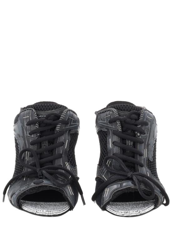 26FW 발렌시아가 스테이플러 샌들 힐 853765 WSPLH1000 BLACK - BALENCIAGA