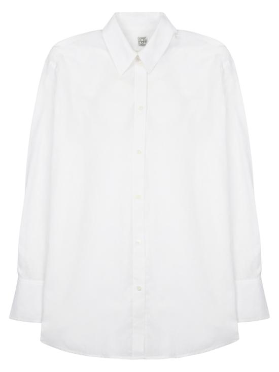 26FW 토템 블라우스/셔츠 253WRT0522FB0458 047 WHITE