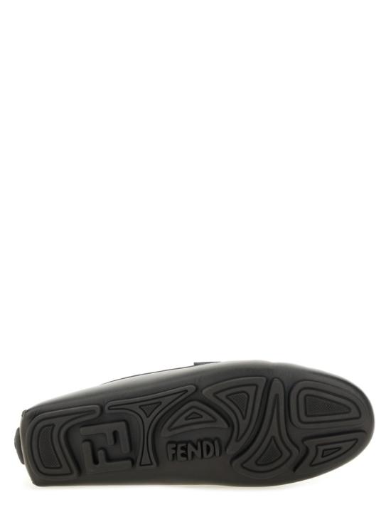 26FW 펜디 FF 메탈 드라이빙 로퍼 7D1691 AORTF1LQB BROWN - FENDI