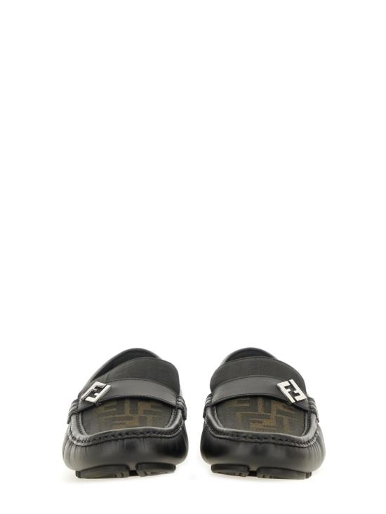26FW 펜디 FF 메탈 드라이빙 로퍼 7D1691 AORTF1LQB BROWN - FENDI