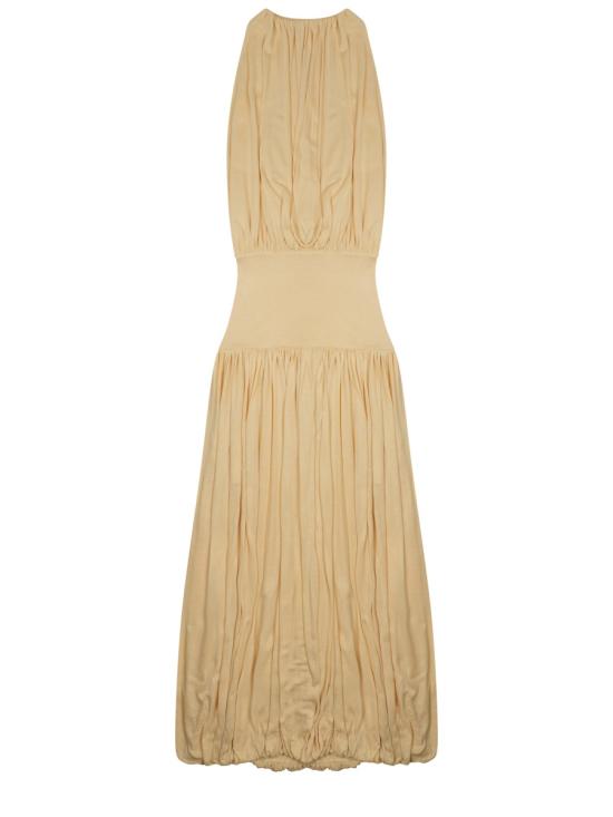 26FW 토템 원피스 262WRD0320FB0635 312 YELLOW - TOTEME