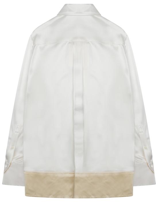 26FW 토템 블라우스/셔츠 262WRT0720FB0546 047 WHITE - TOTEME