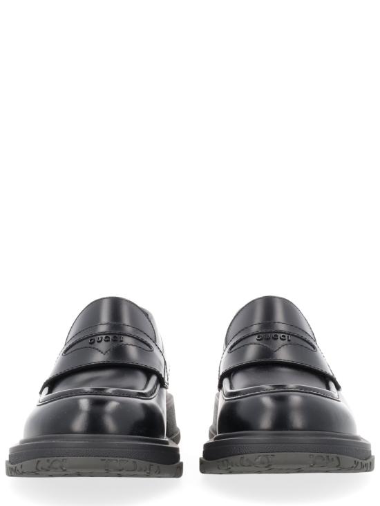 26FW 구찌 토날 로고 로퍼 851396 AADEO1000 BLACK - GUCCI