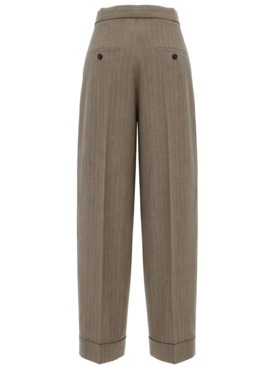26FW 막스마라 스트레이트 팬츠 2611131151600 231001 BROWN - MAX MARA