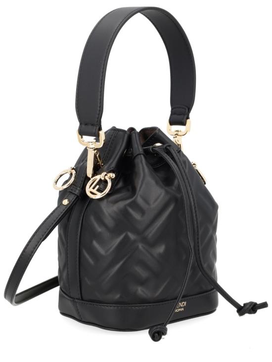 26FW 펜디 몬트레조 레더 미니 백 8BS093 ANWTF0KUR BLACK - FENDI