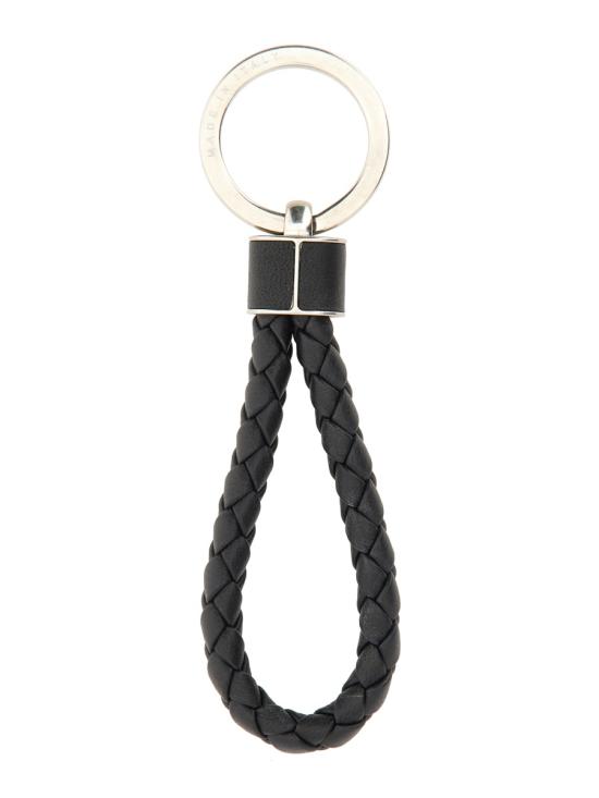 26FW 보테가베네타 인트레치오 키링 709727 VMAY18803 BLACK - BOTTEGA VENETA