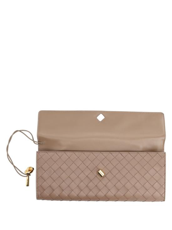 26FW 보테가베네타 안디아모 클러치 741511 VCPP32360 BEIGE - BOTTEGA VENETA