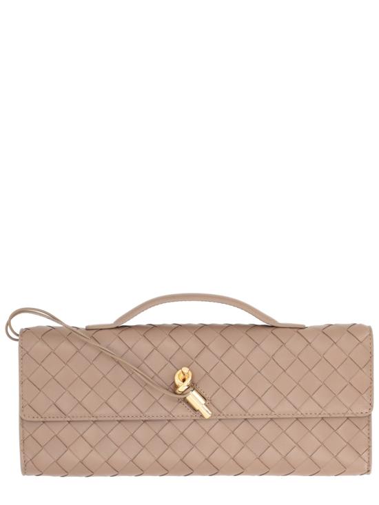 26FW 보테가베네타 안디아모 클러치 741511 VCPP32360 BEIGE
