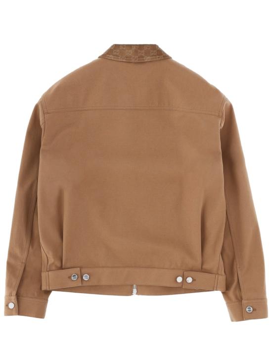 26FW 구찌 GG 디테일 집업 자켓 854304 ZAUJI2630 BEIGE - GUCCI