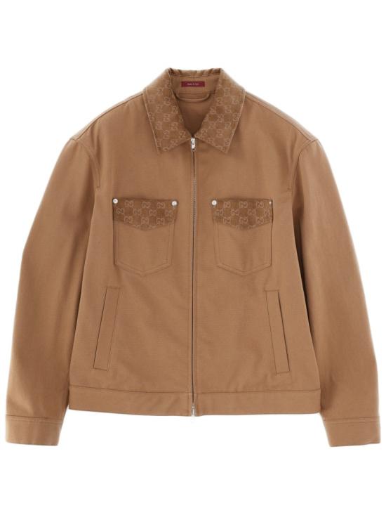 26FW 구찌 GG 디테일 집업 자켓 854304 ZAUJI2630 BEIGE
