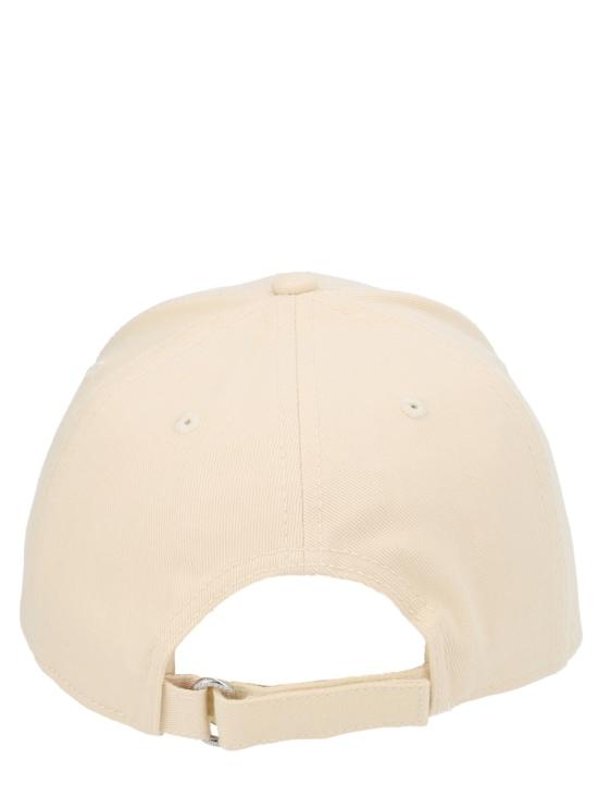 26FW 몽클레어 로고 코튼 볼캡 3B00008 04863081 IVORY - MONCLER