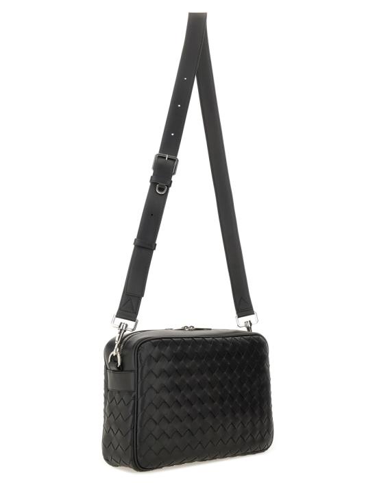 26FW 보테가베네타 미디움 인트레치아토 카메라백 755925 V2HL18803 BLACK - BOTTEGA VENETA